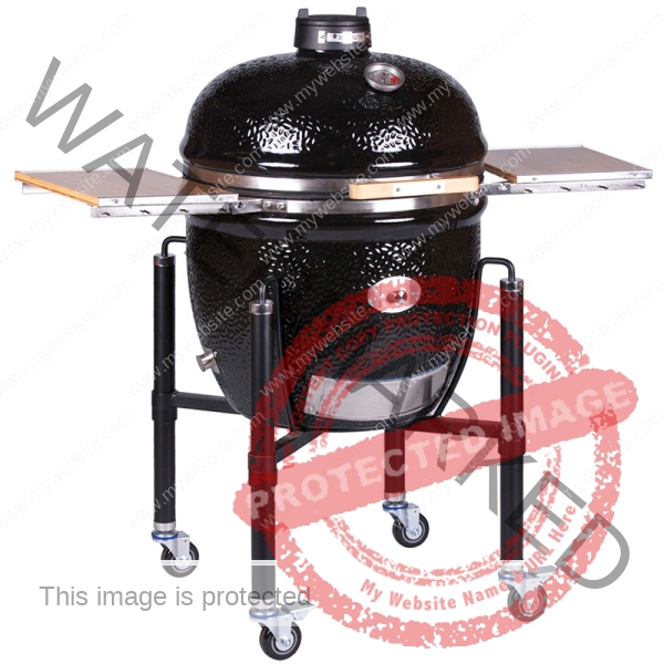 Barbecue MONOLITH LeChef PRO 2.0 nero con carrello